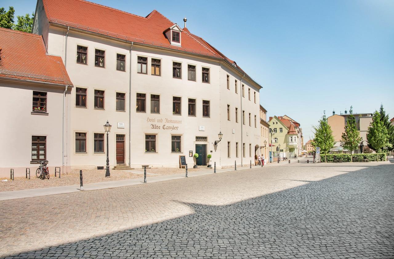Hotel Alte Canzley Wittenberg Esterno foto