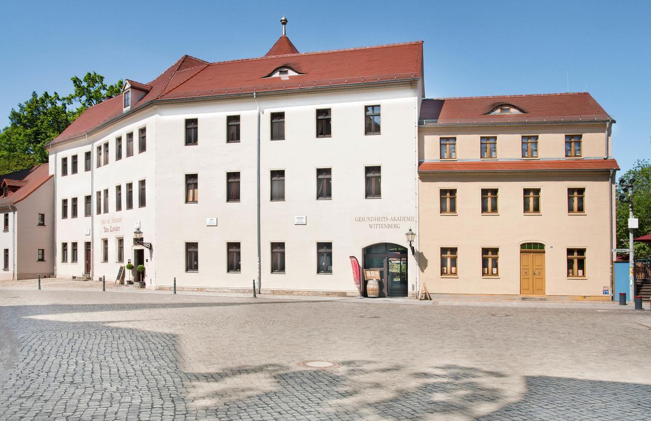 Hotel Alte Canzley Wittenberg Esterno foto
