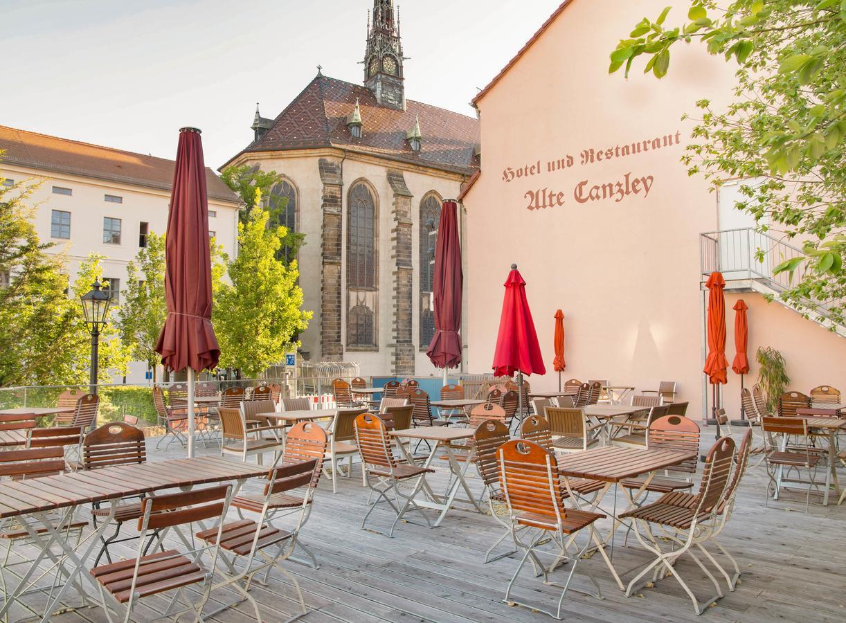 Hotel Alte Canzley Wittenberg Esterno foto